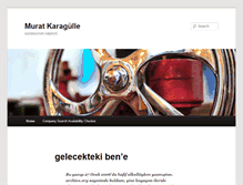 Tablet Screenshot of muratkaragulle.com